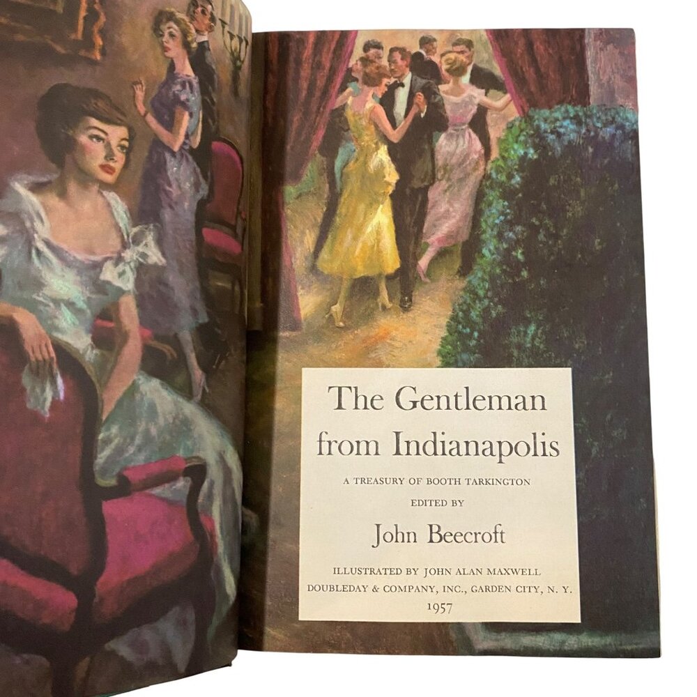 The Gentleman From Indianapolis‎ Hardcover Booth Tarkington American Literature - Picture 10 of 14